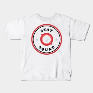 Stray Kids SKZ stay squad logo Kids T-Shirt